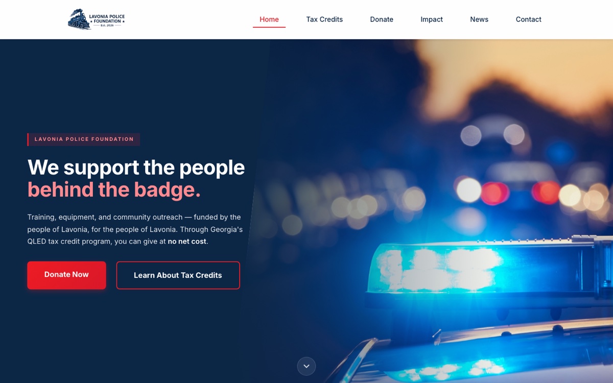 Lavonia Police Foundation — supporting the people behind the badge in Lavonia GA